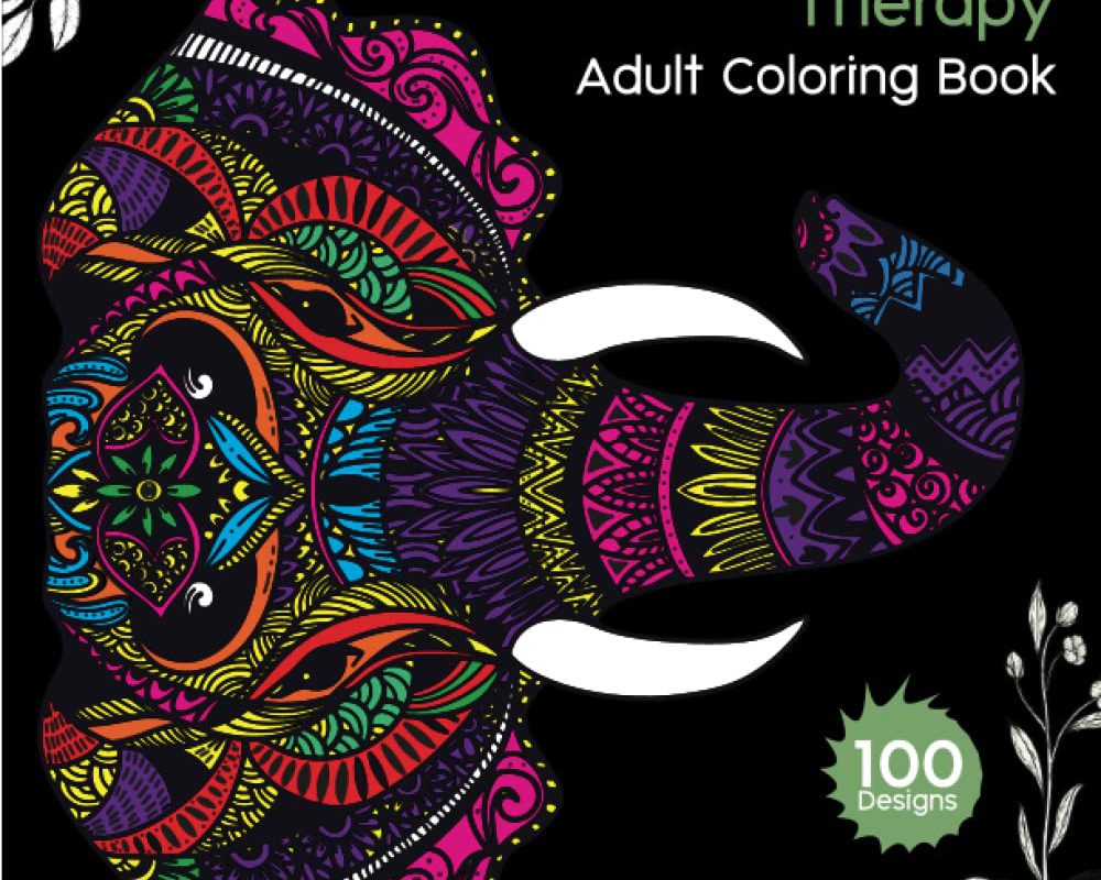 Anti Anxiety Color Therapy Adult Coloring Book