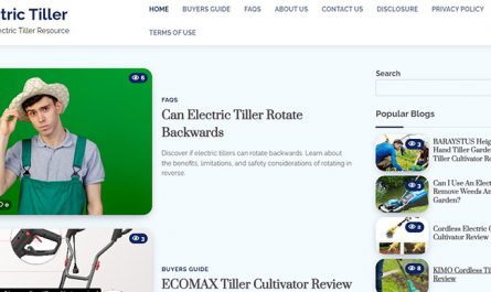 Introducing myelectrictiller.com: Your Premier Destination for High-Quality Electric Tillers from Amazon